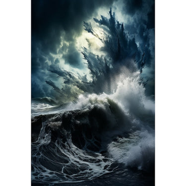 Tableau Tempête Mer